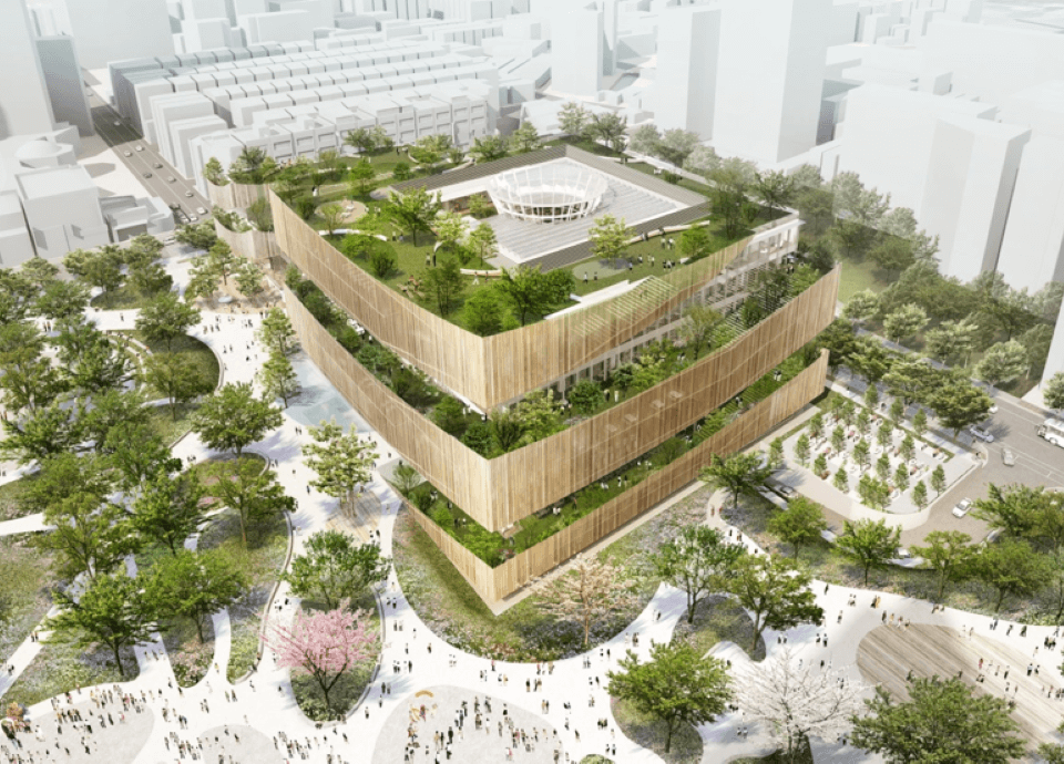 桃園市立圖書館新建總館暨停車場興建工程