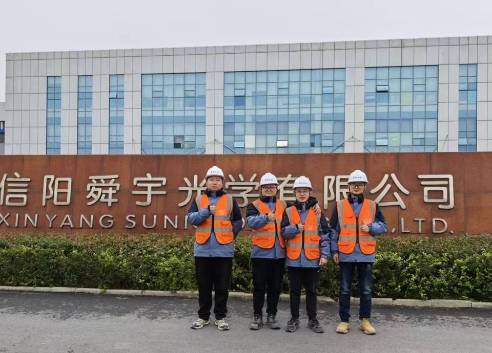 舜宇信陽光學一期平面部淨化裝修工程